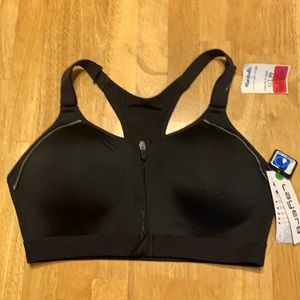 *Zip-front Sports Bra